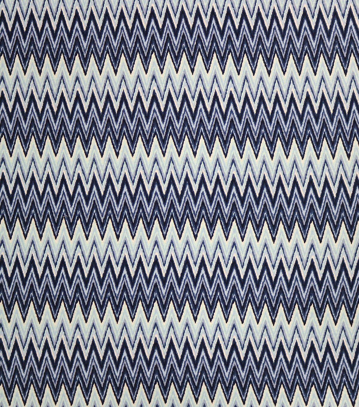 Chevron Ombre Blue Super Snuggle Flannel Fabric