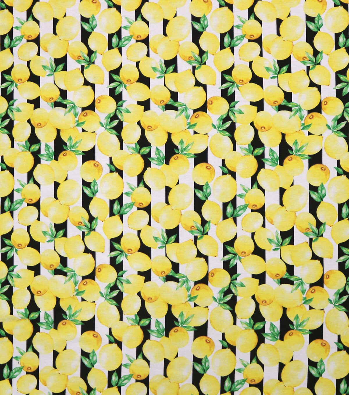 Lemon Stripe Super Snuggle Flannel Fabric