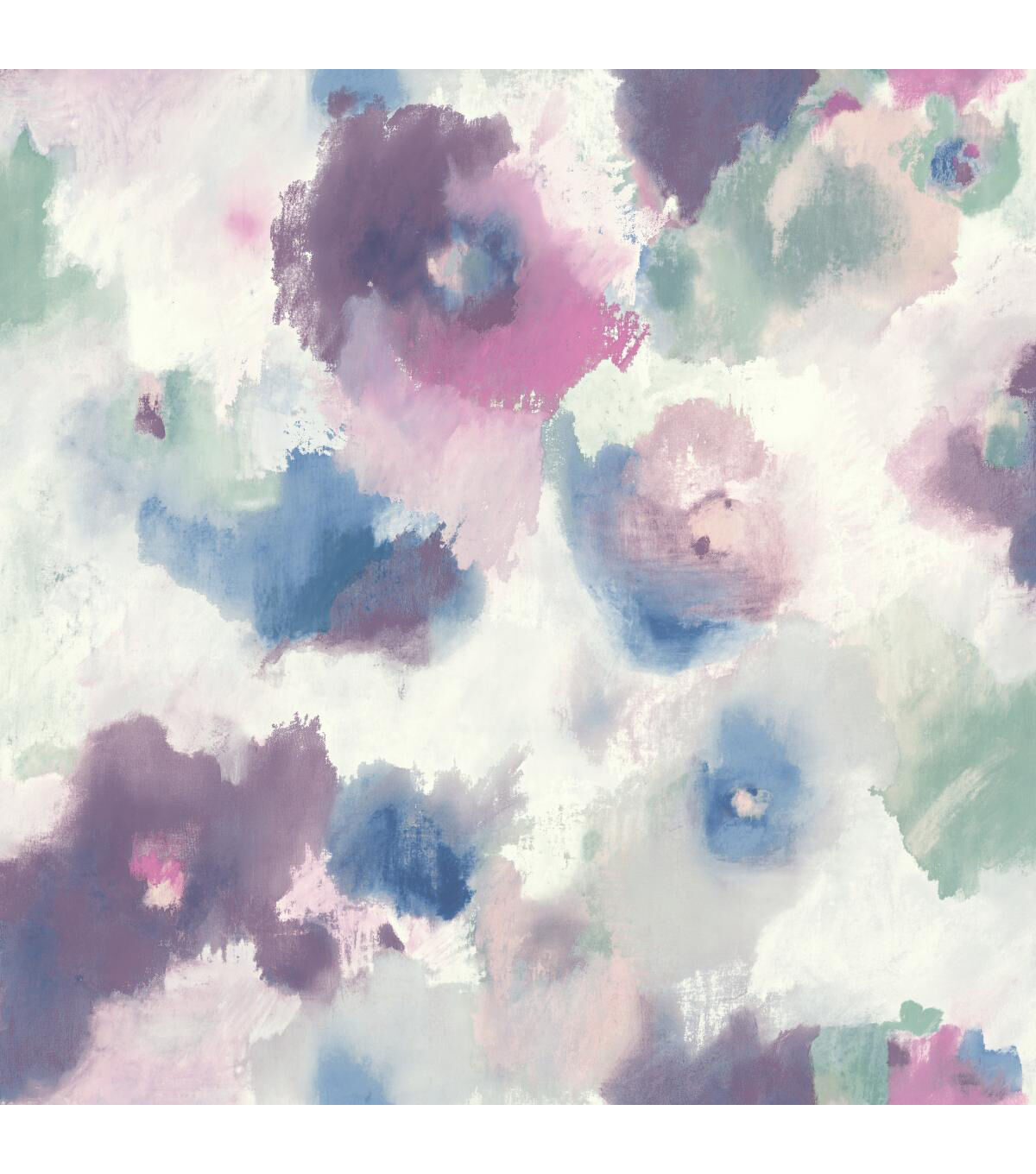 RoomMates Wallpaper Impressionist Floral