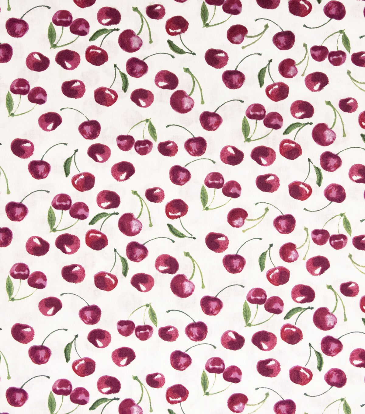 Tossed Cherries Novelty Cotton Fabric