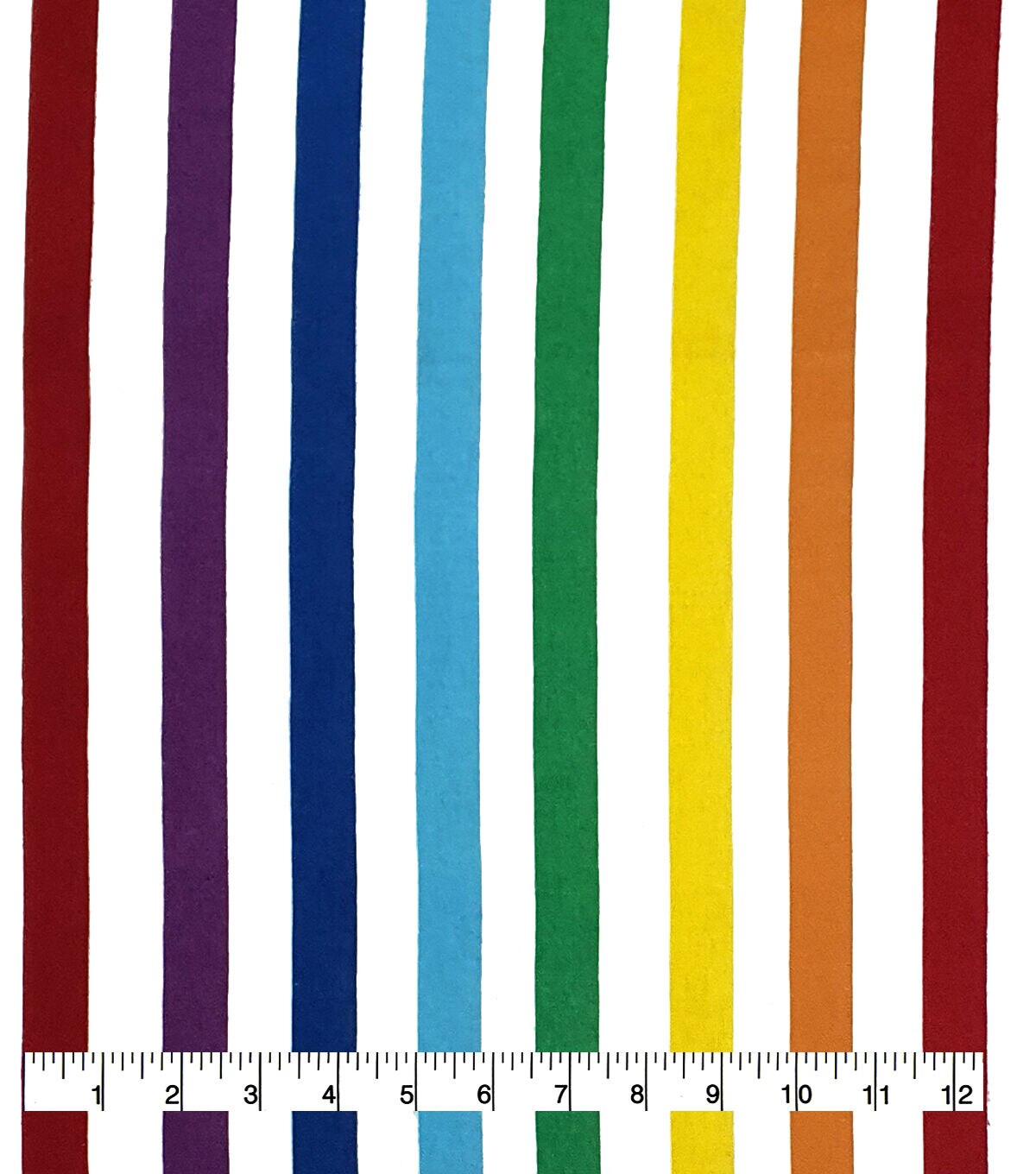 Super Snuggle Pride Stripe Flannel Fabric
