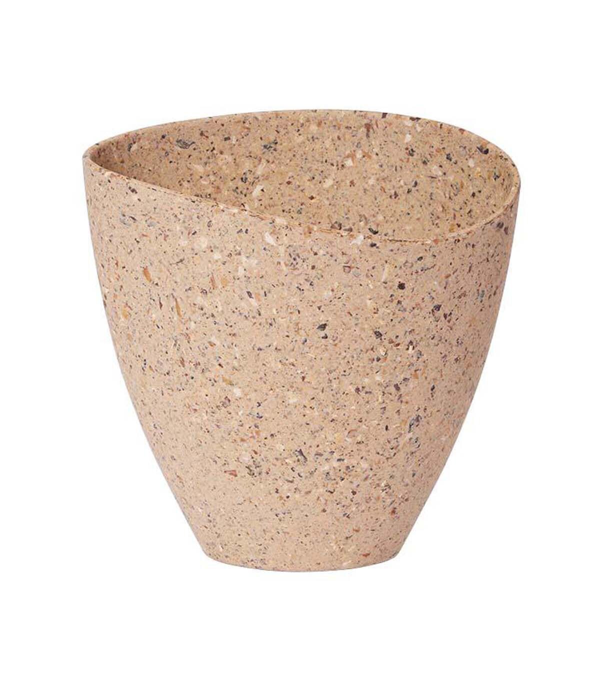 OASIS Ecossentials Designer Ellipse Vase Pepper