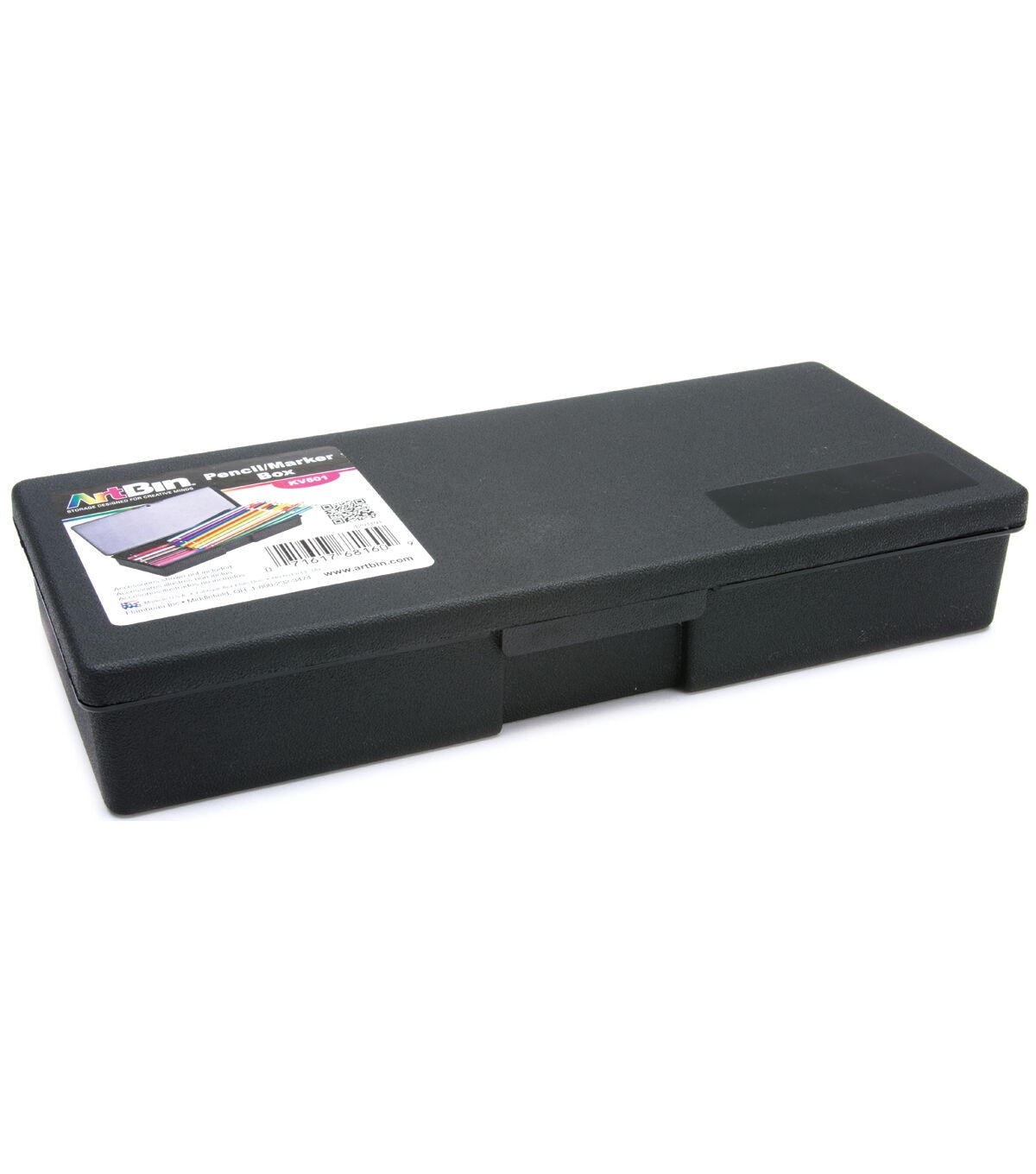 ArtBin 10 Black Plastic Pencil & Marker Box