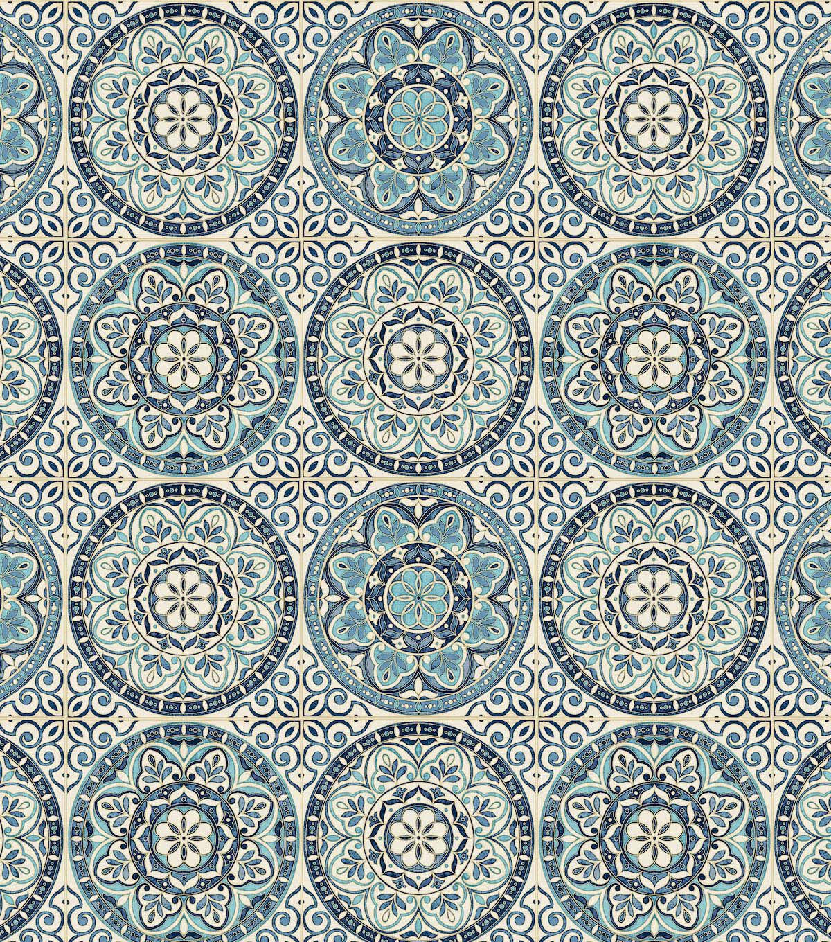 Surface Style 20.5' x 18' Capri Color Wheel Peel & Stick Wallpaper