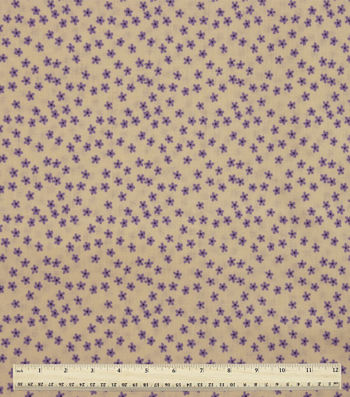 Purple Floral Cotton Fabric by Keepsake Calico