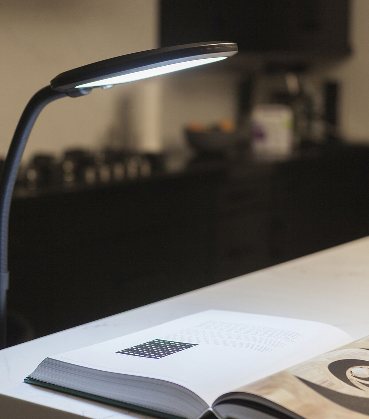 Brightech Litespan Slim LED Floor Lamp - Black