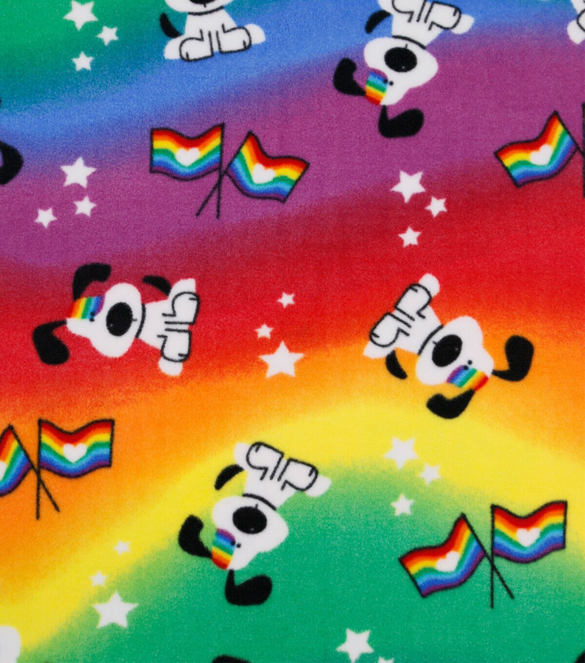 Pride Dogs Anti Pill Fleece Fabric