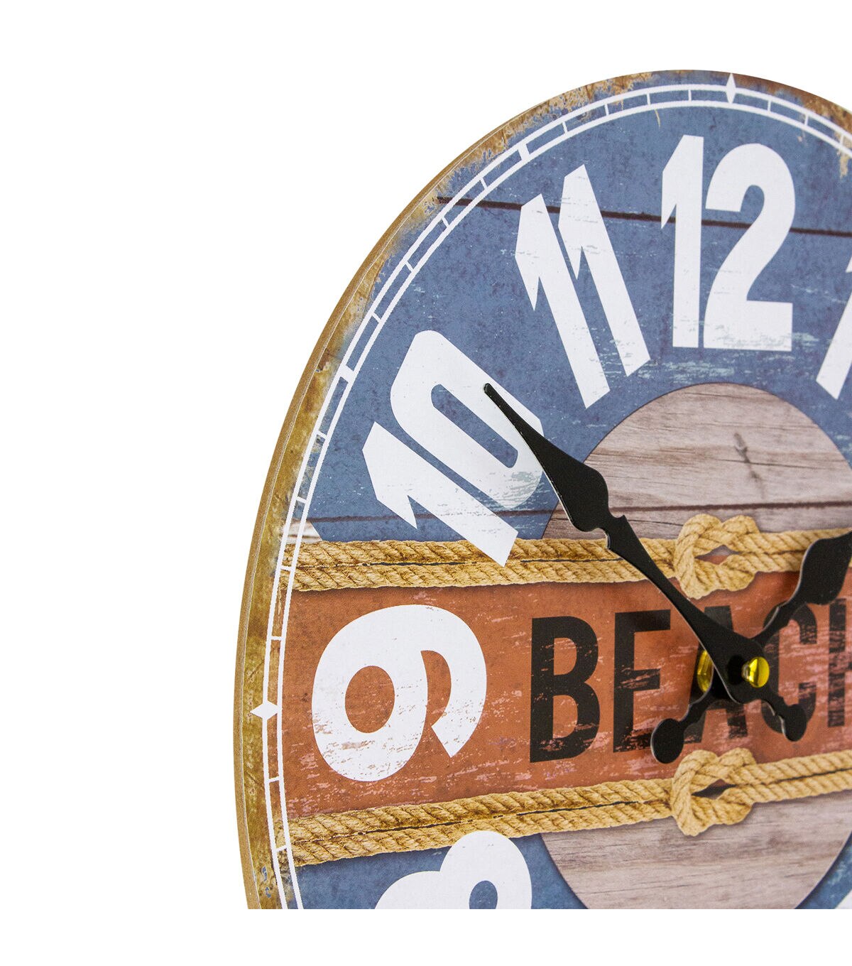 Northlight 12 Battery Operated Beach Round Wall Clock