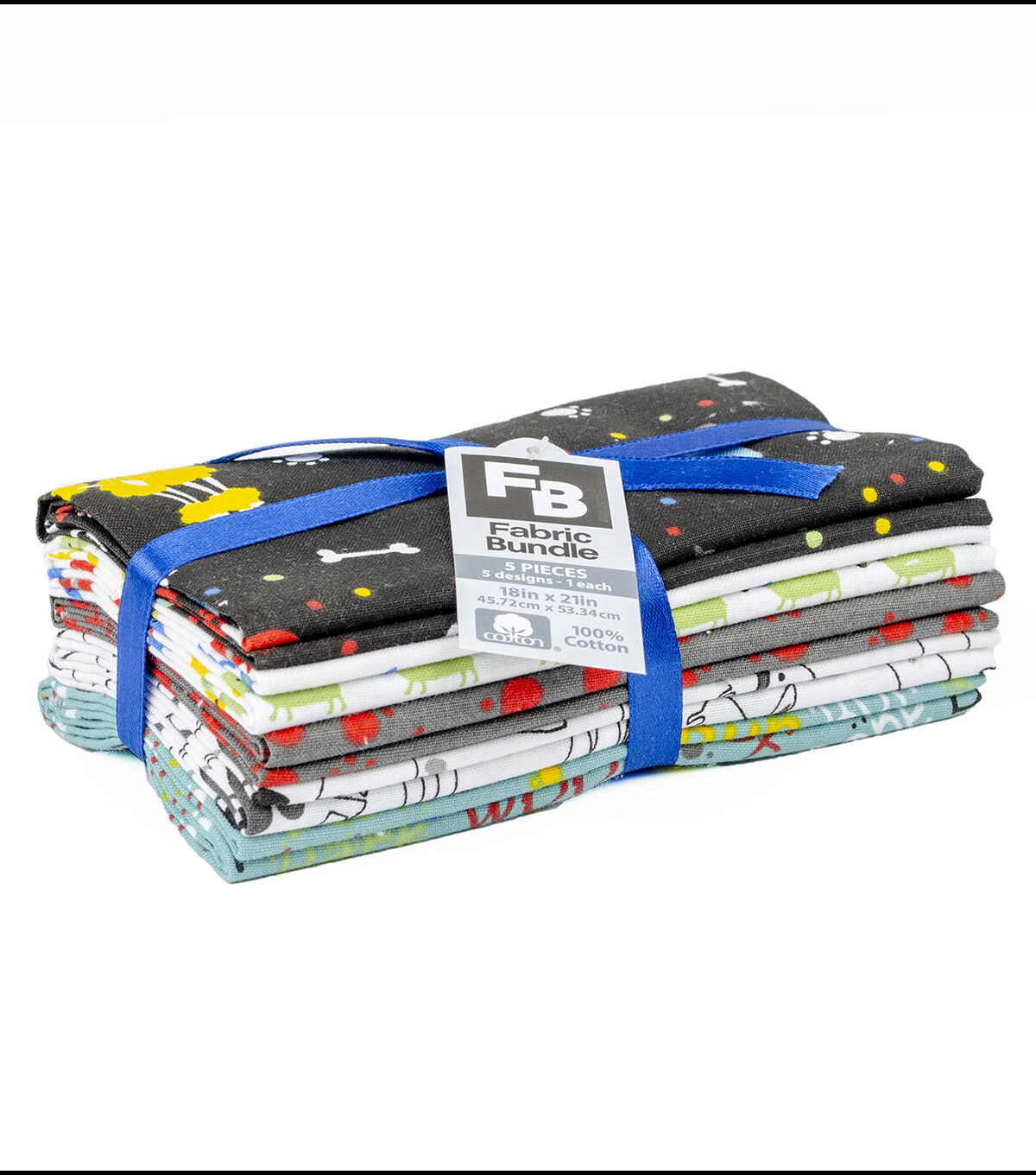 Fabric Quarter Bundle 18x21 Playful Puppies