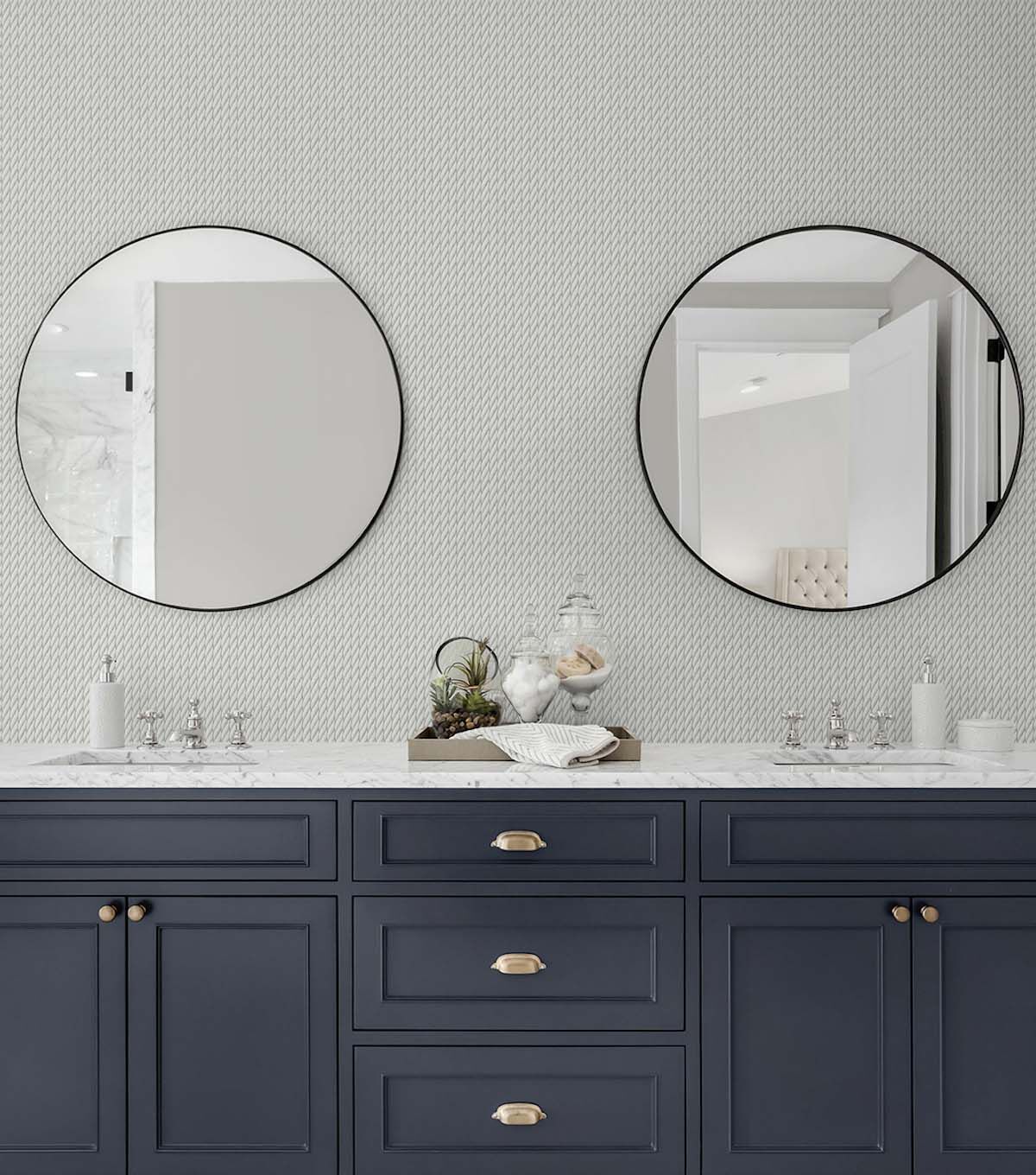 Tommy Bahama 20.5' x 18' Cloud Tow the Line Peel & Stick Wallpaper