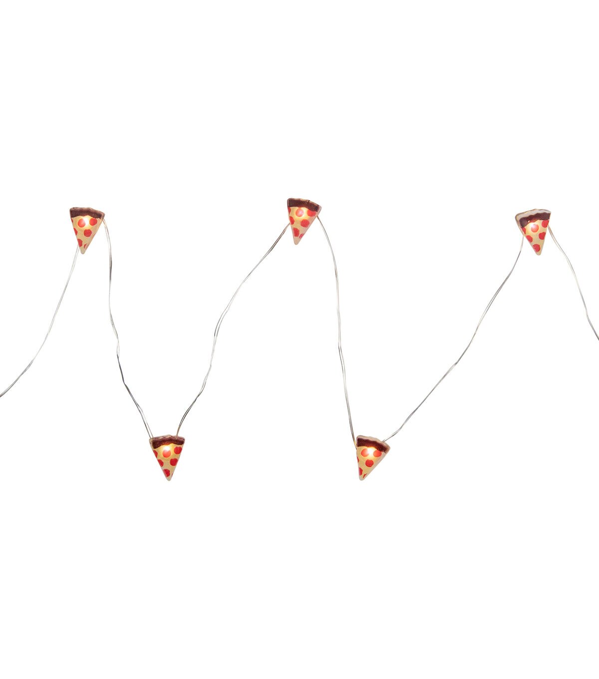 Northlight 10-Count LED Pizza Fairy Lights - Warm White