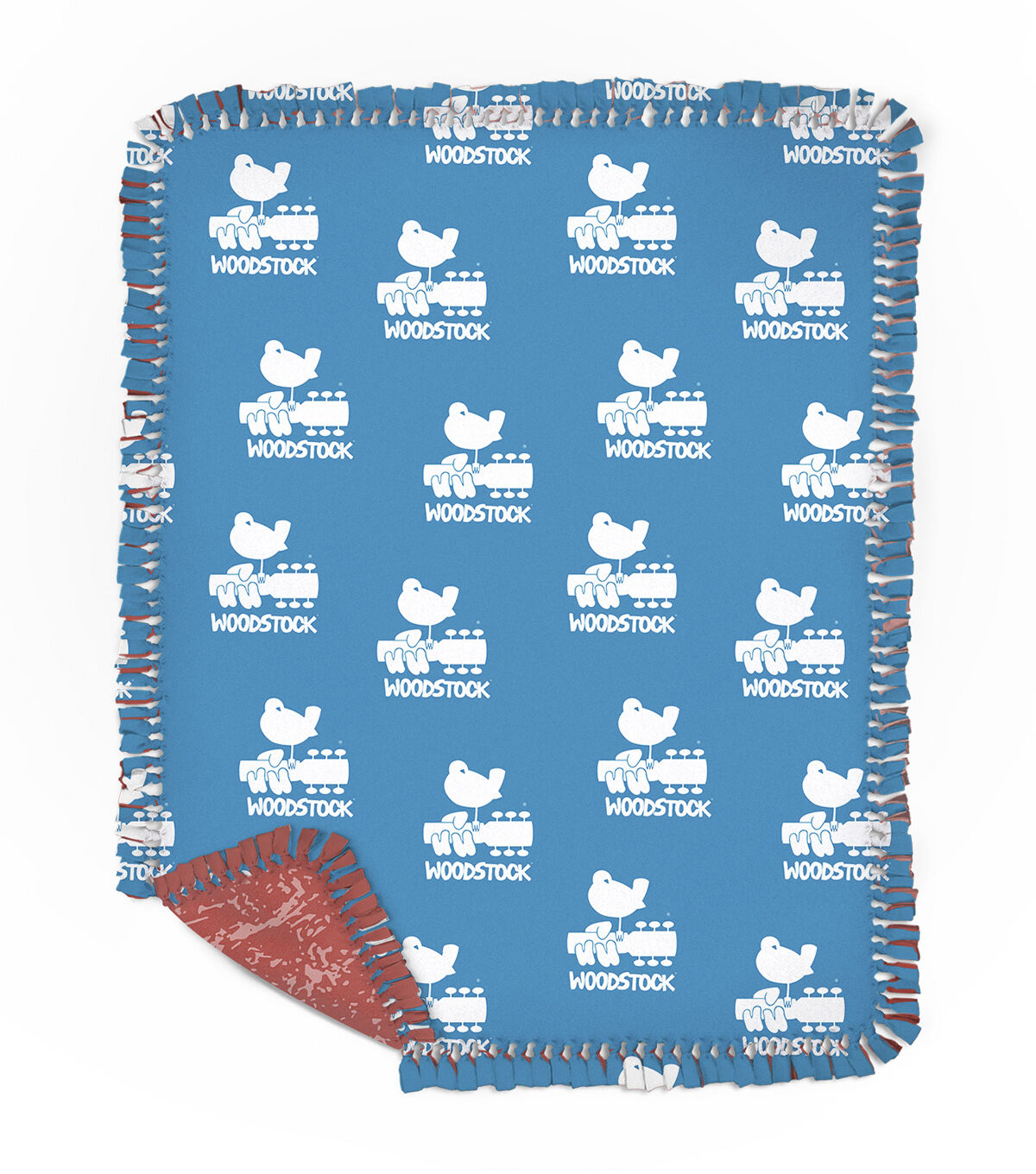 Woodstock No Sew Fleece Throw 72 Poster