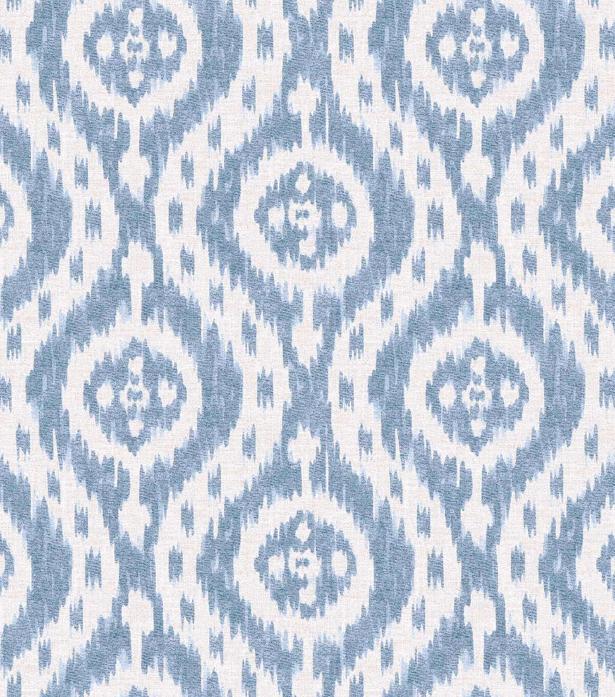 Surface Style 20.5' x 18' Chambray Ikat Tracery Peel & Stick Wallpaper