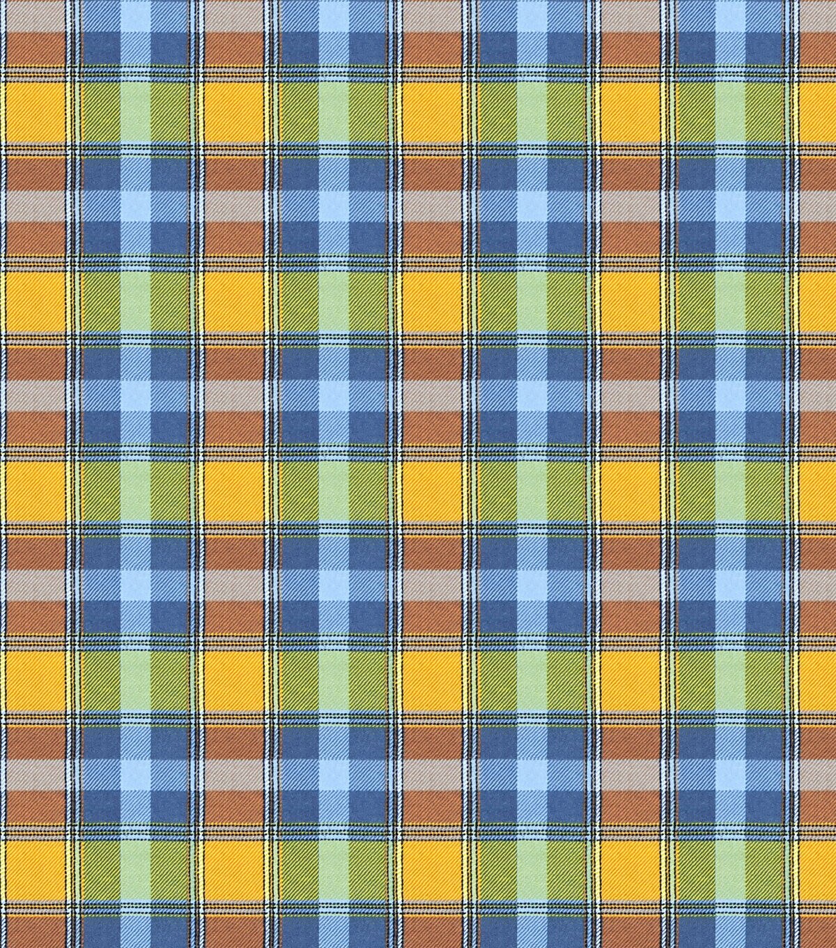 Sunset Plaid Super Snuggle Flannel Fabric