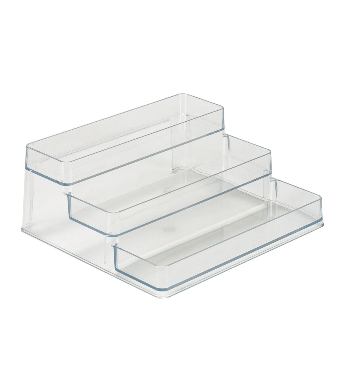 Simplify 9 x 4 Clear 3 Tier Cabinet Organizer