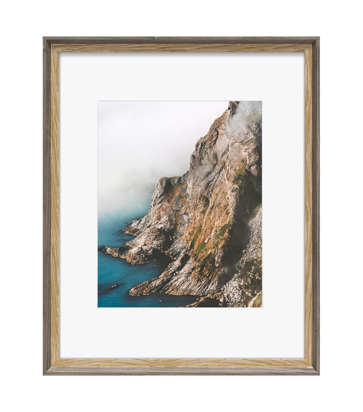 BP 16x20 Gray Wash and Natural Wall Photo Frame