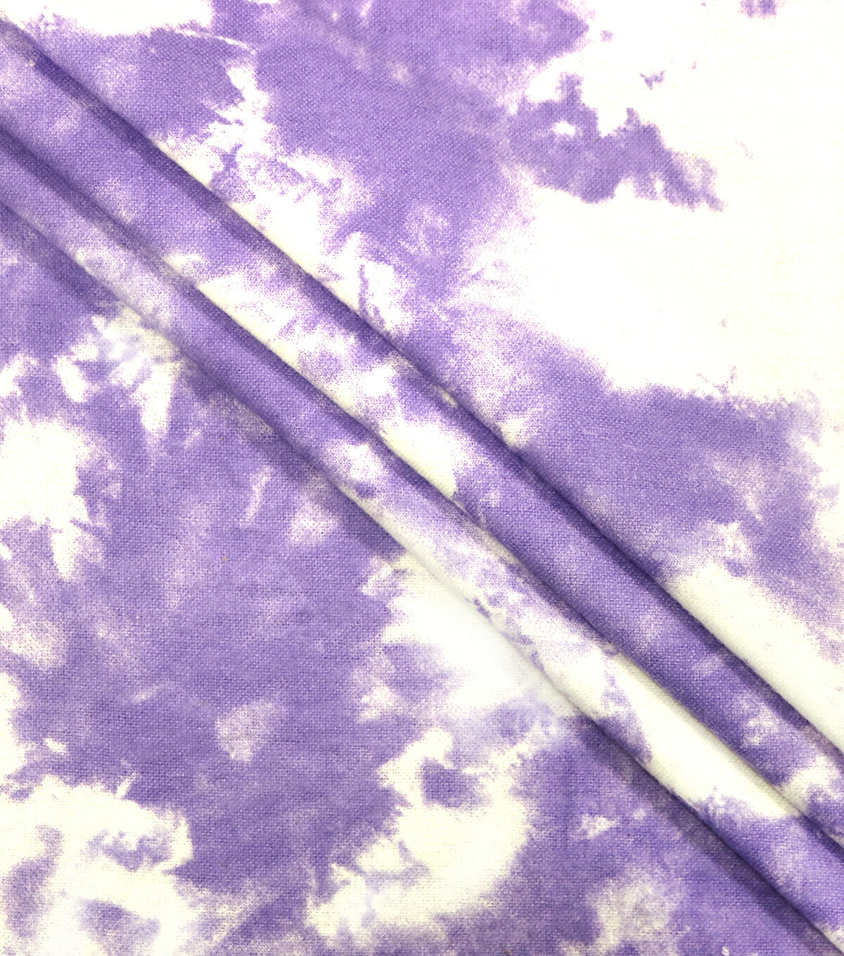 Purple Tie Dye Super Snuggle Flannel Fabric