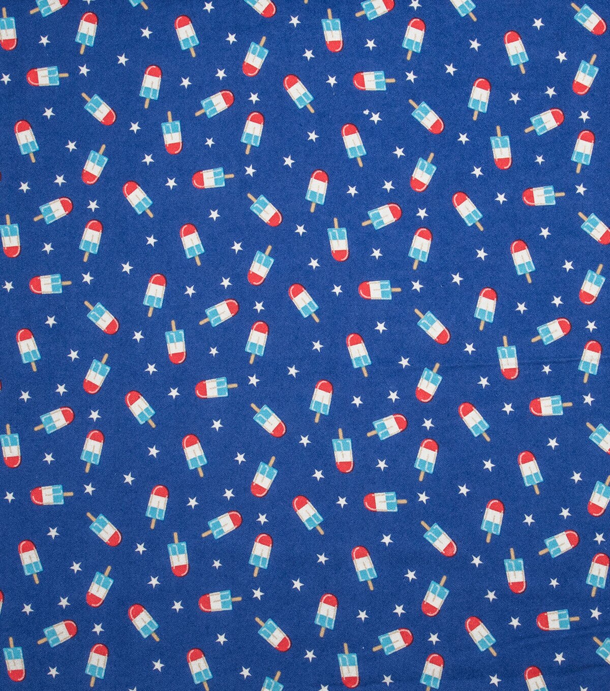POP! Super Snuggle Patriotic Popsicle Flannel Fabric