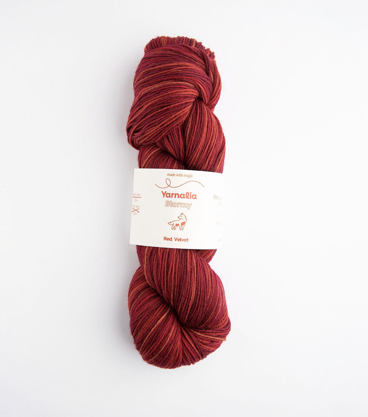 Yarnalia 437yds Superfine Stormy Wool Yarn 2 Bundle