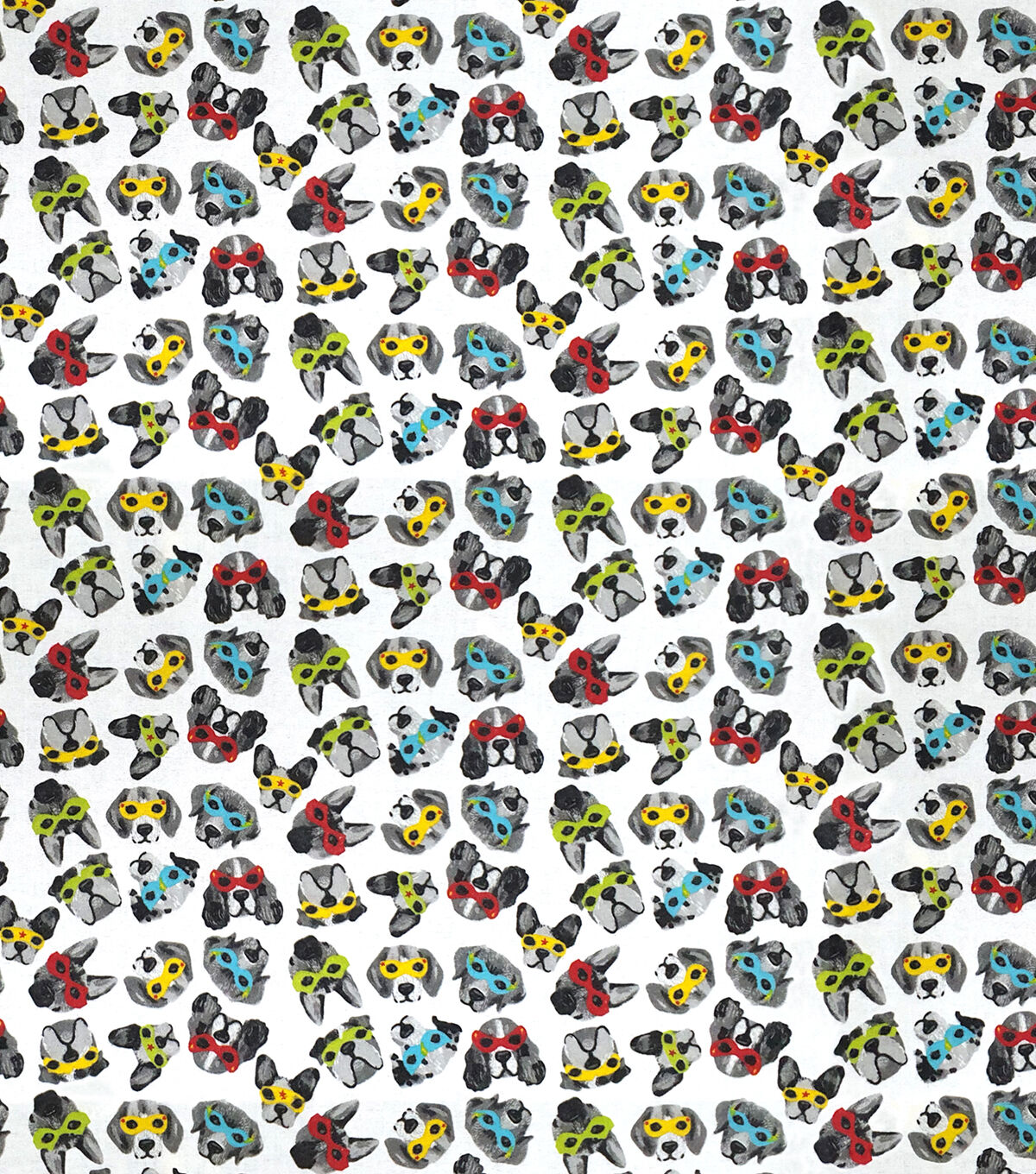 Super Hero Dogs Super Snuggle Flannel Fabric