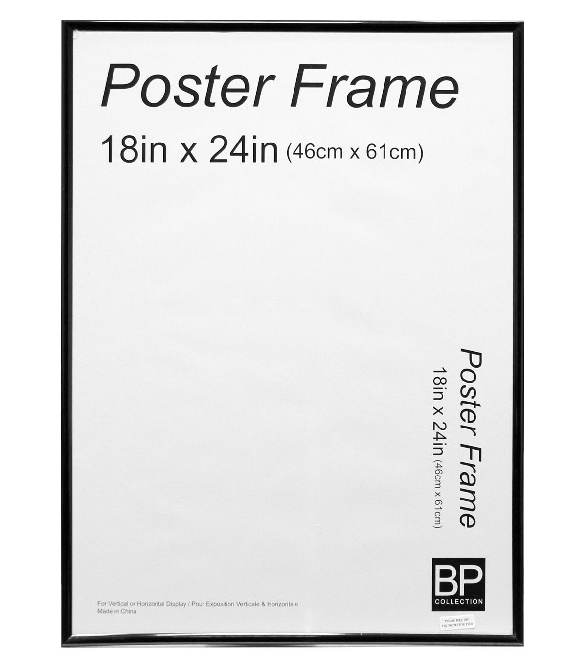 MCS Spline 18x24 Black Poster Frame