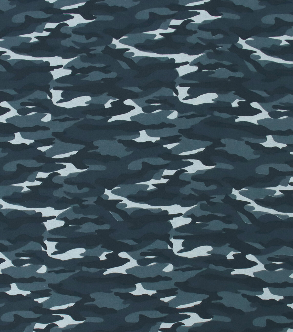 Blue Camouflage Super Snuggle Flannel Fabric