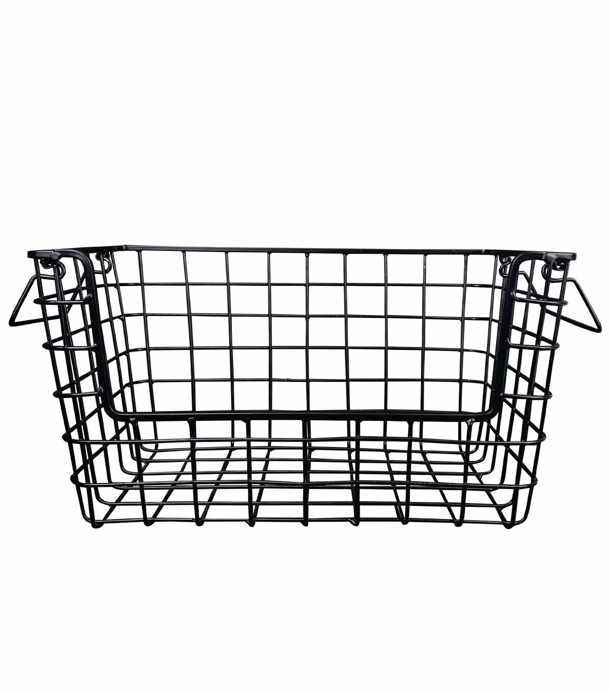 13 x 9 Black Metal Wire Basket by Place & Time