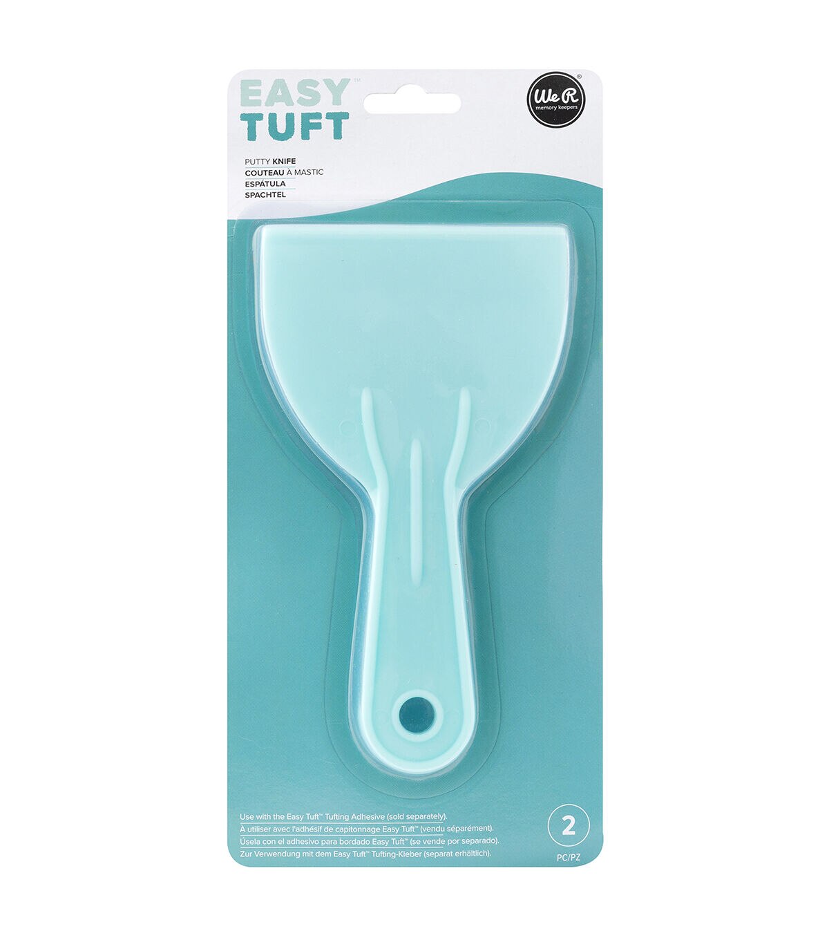 We R Memory Keepers 2pk Easytuft Rug Tufting Putty Knife