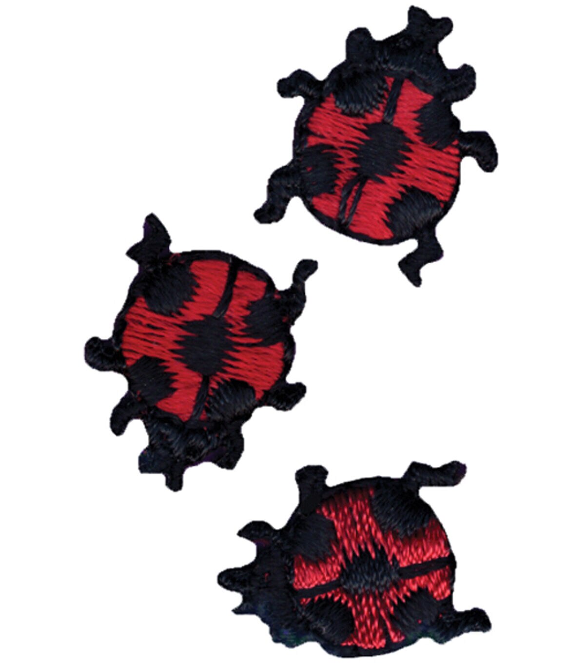 Wrights 0.5 Ladybug Iron On Patches 3pk
