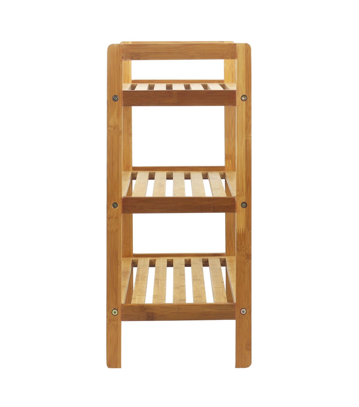 Oceanstar 27 Natural 3 Tier Bamboo Shoe Rack