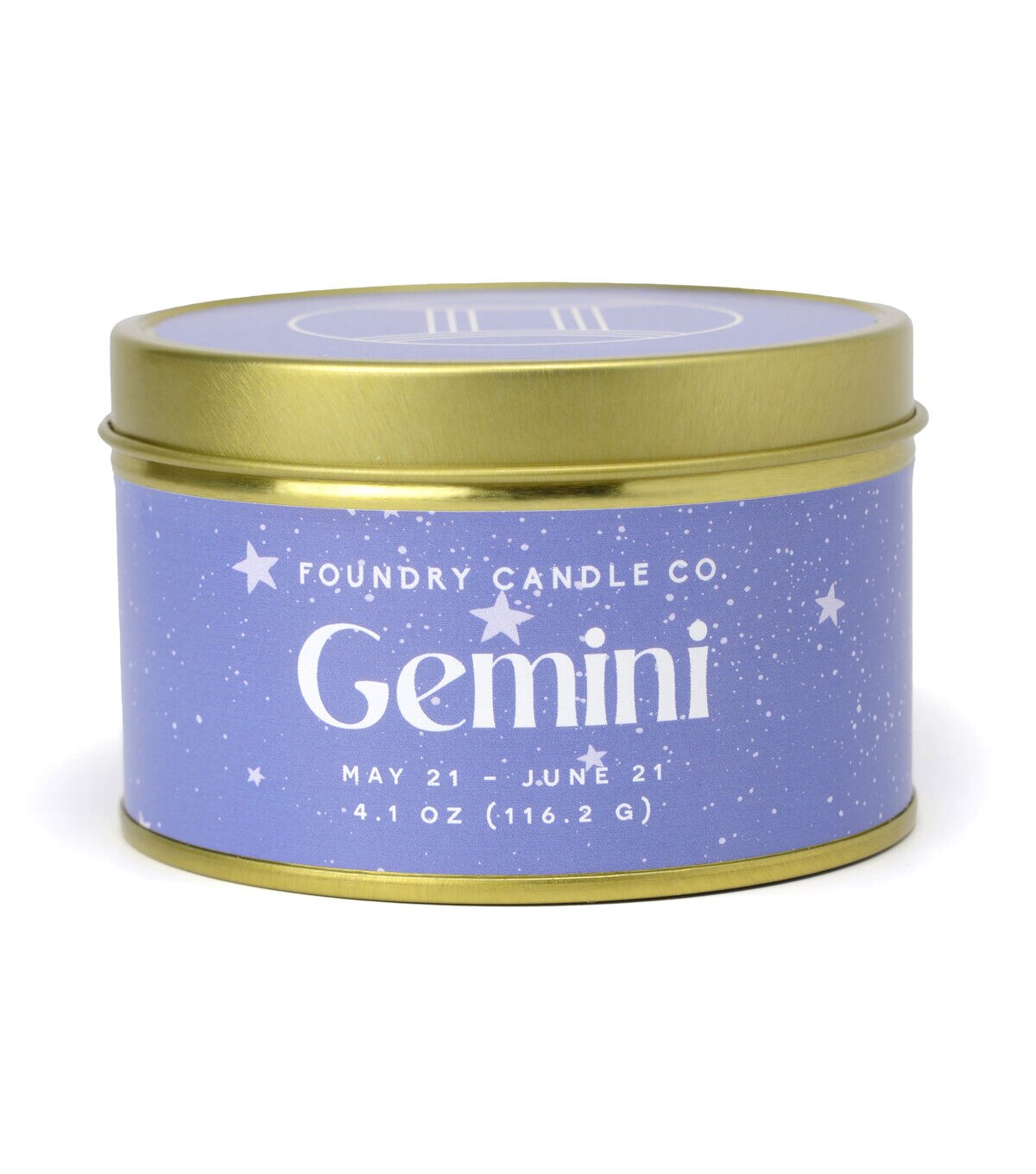 Foundry 4oz Zodiac Scented Candles in Tin