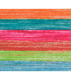 Lion Brand Mandala Ombre Worsted Acrylic Yarn 3 Bundle