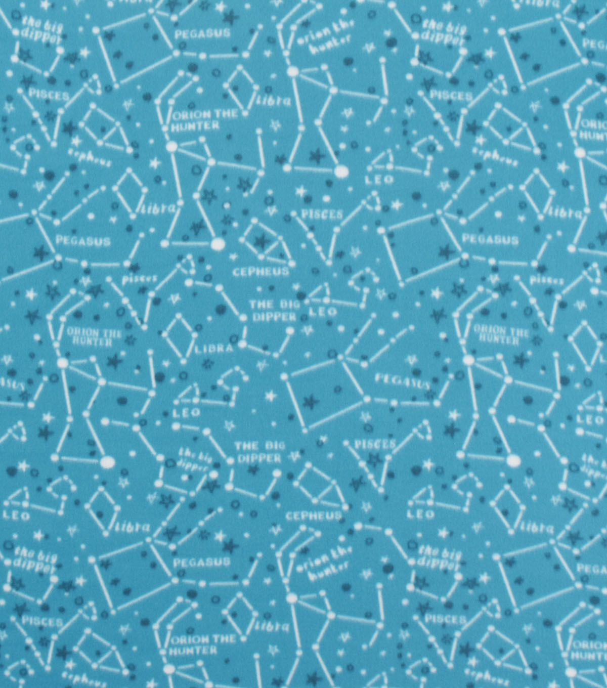 Constellation Doodle Blizzard Fleece Fabric