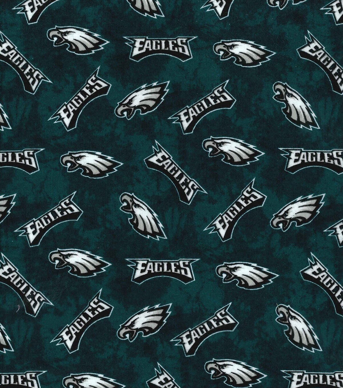 Fabric Traditions NFL Philadelphia Eagles Tie Dye Flannel