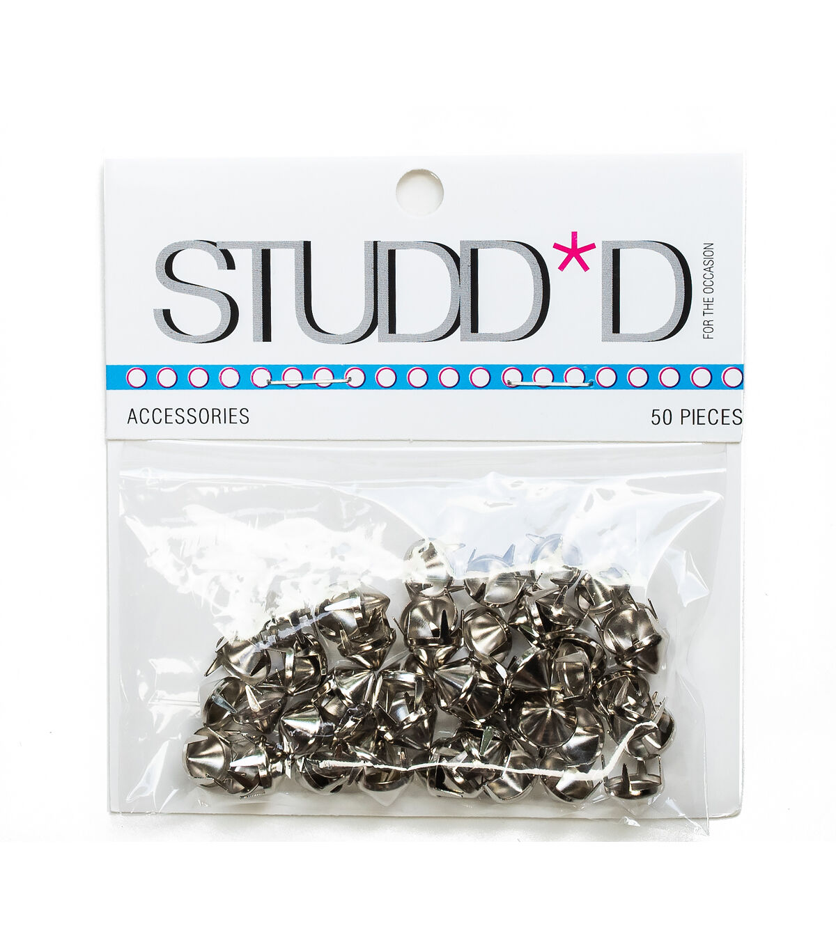 9mm Pointed Round Stud Pack