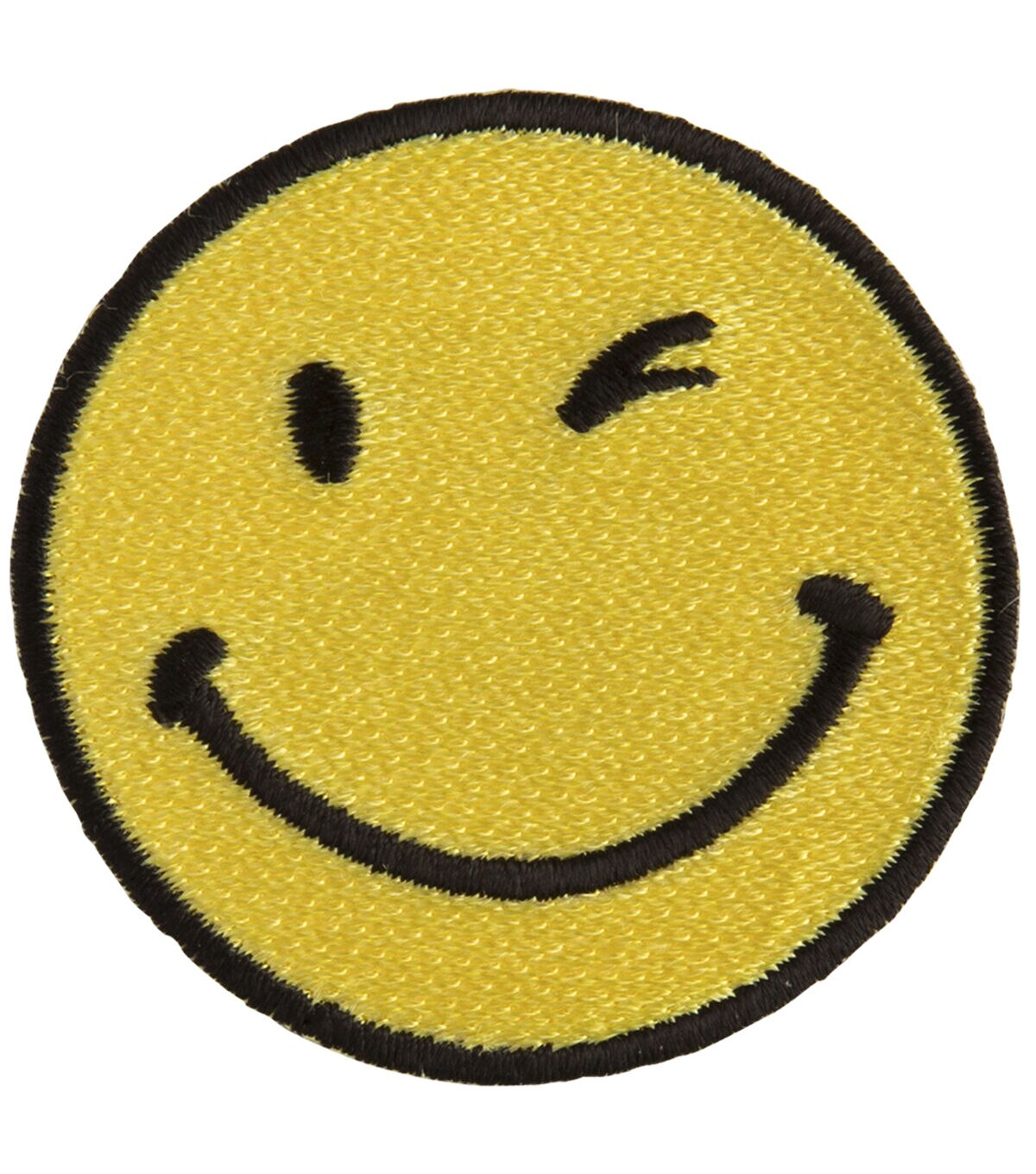 Simplicity 2 Wink Smiley Iron On Patch
