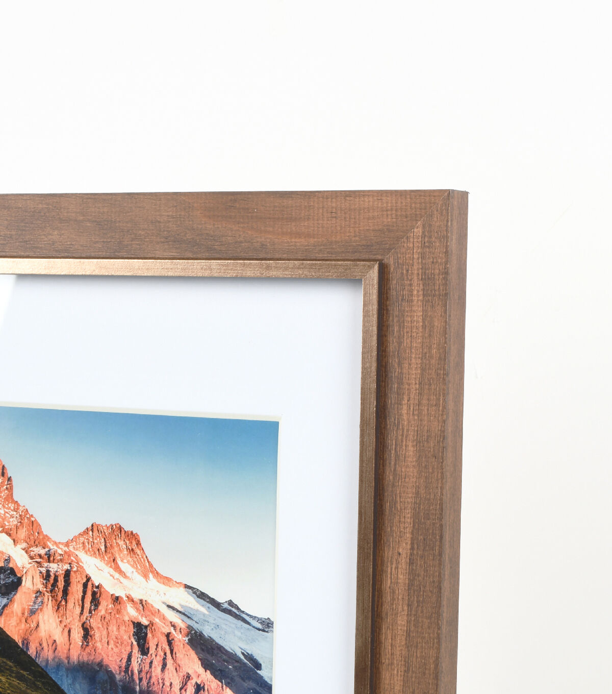 11 x 14 Matted to 8 x 10 Wood Portrait Frame by Hudson 43