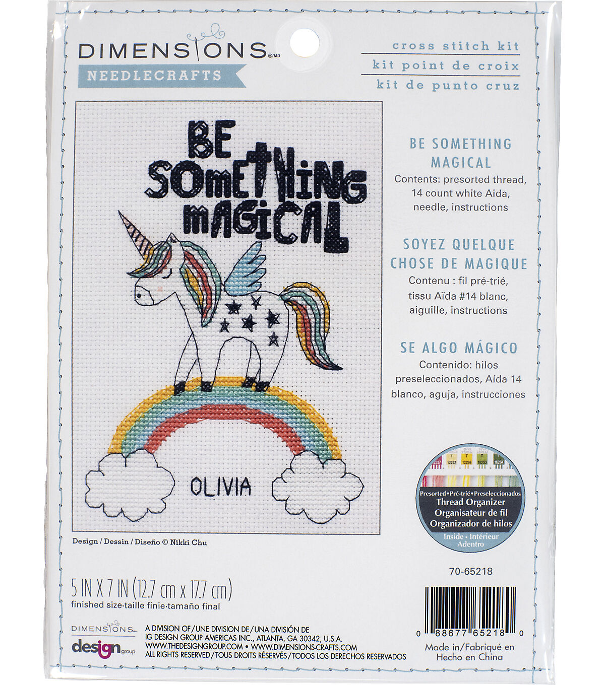 Dimensions Be Something Magical Cross Stitch Kit 5 x 7