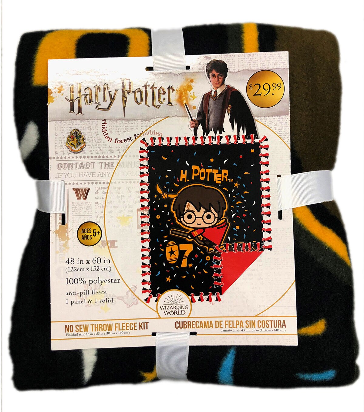 No Sew Fleece Throw 48 Harry Potter Player