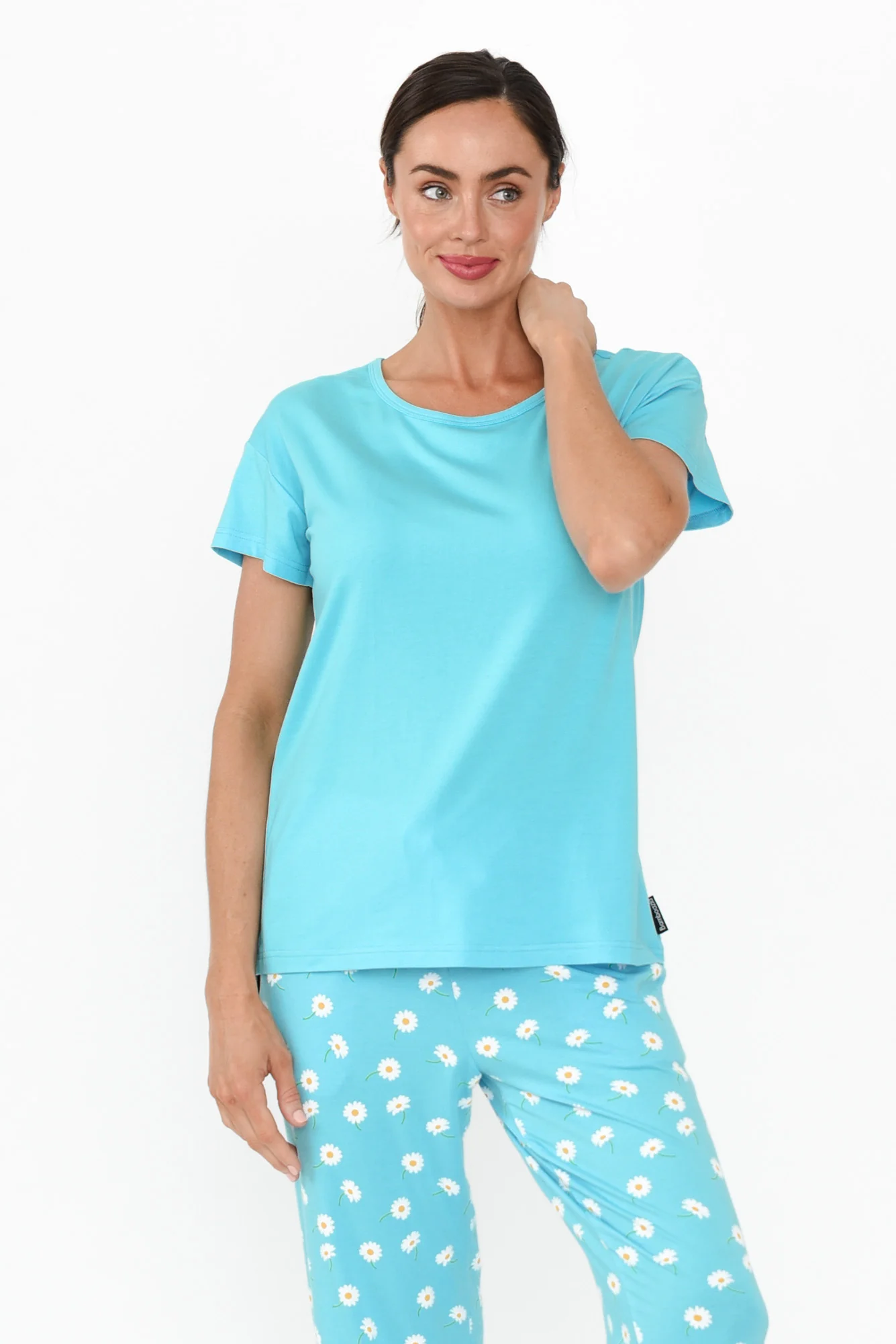 Baku Blue Bamboo Sleep Tee