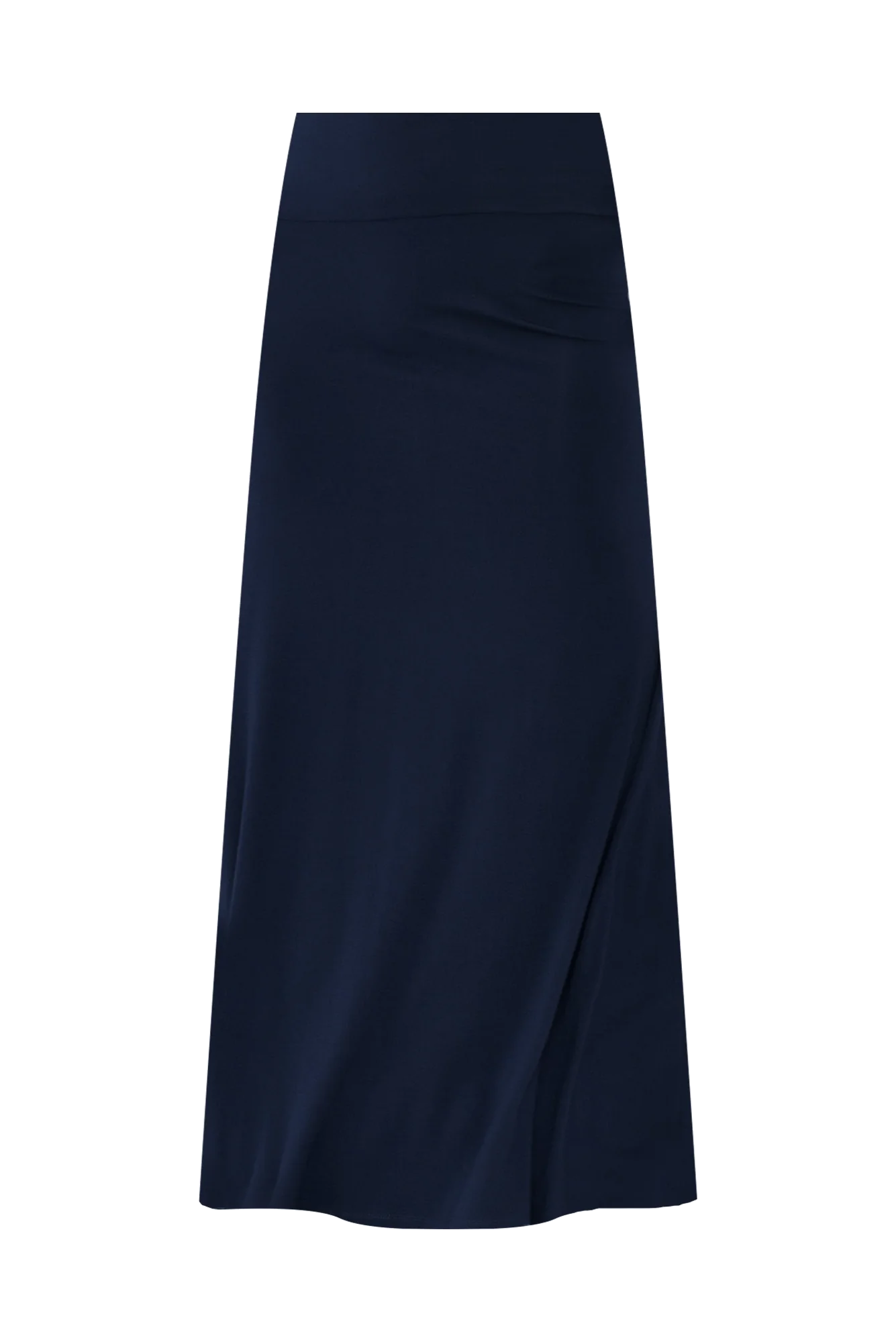 Lana Navy Bamboo Maxi Skirt