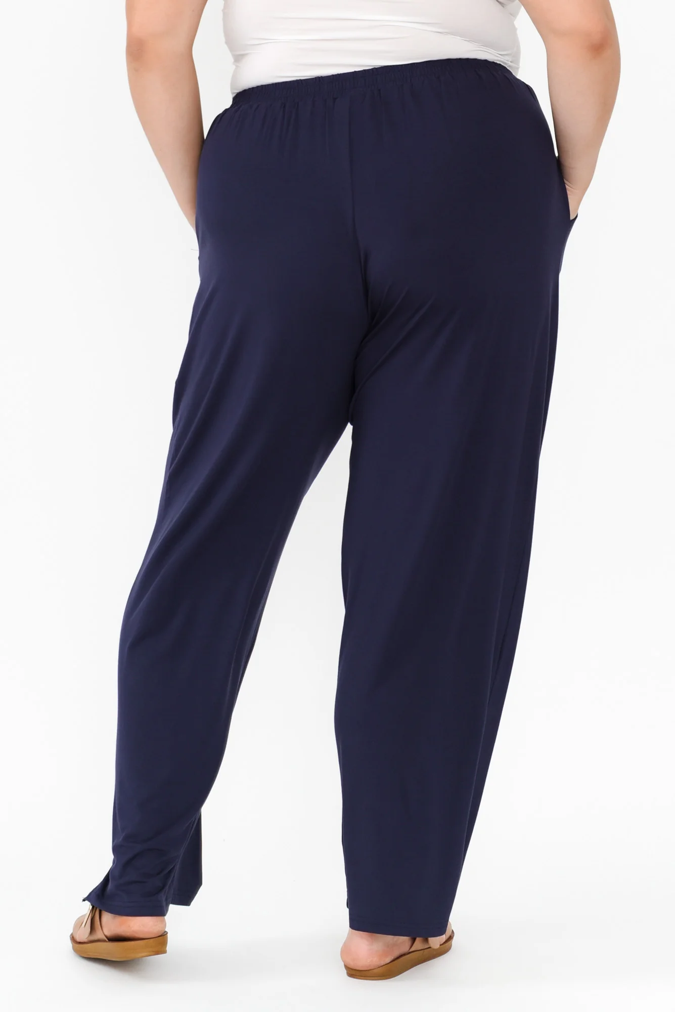 Lopez Navy Pocket Pants