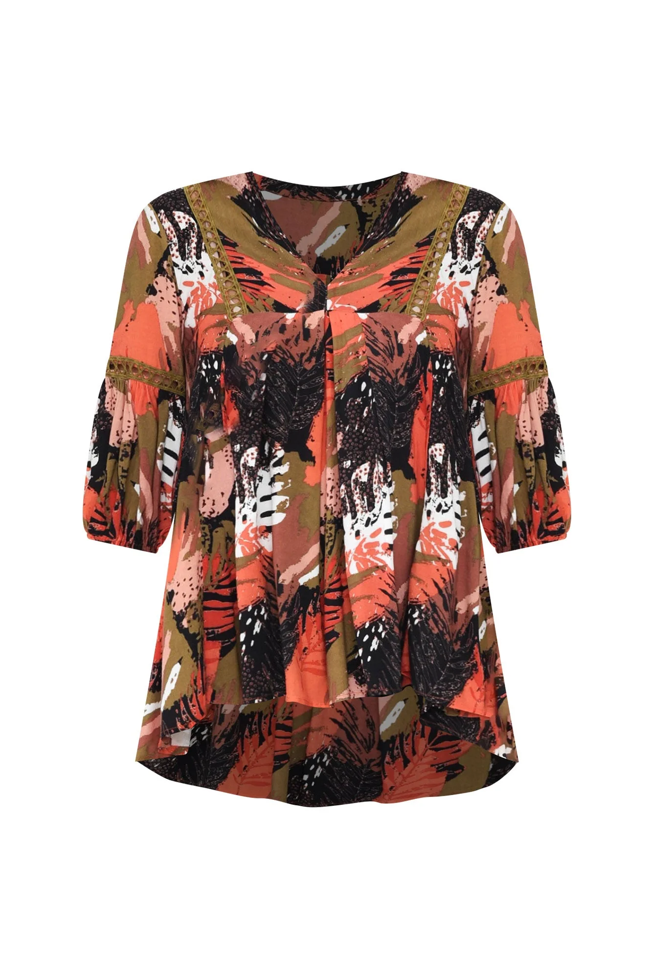 Primrose Black Leaf Top