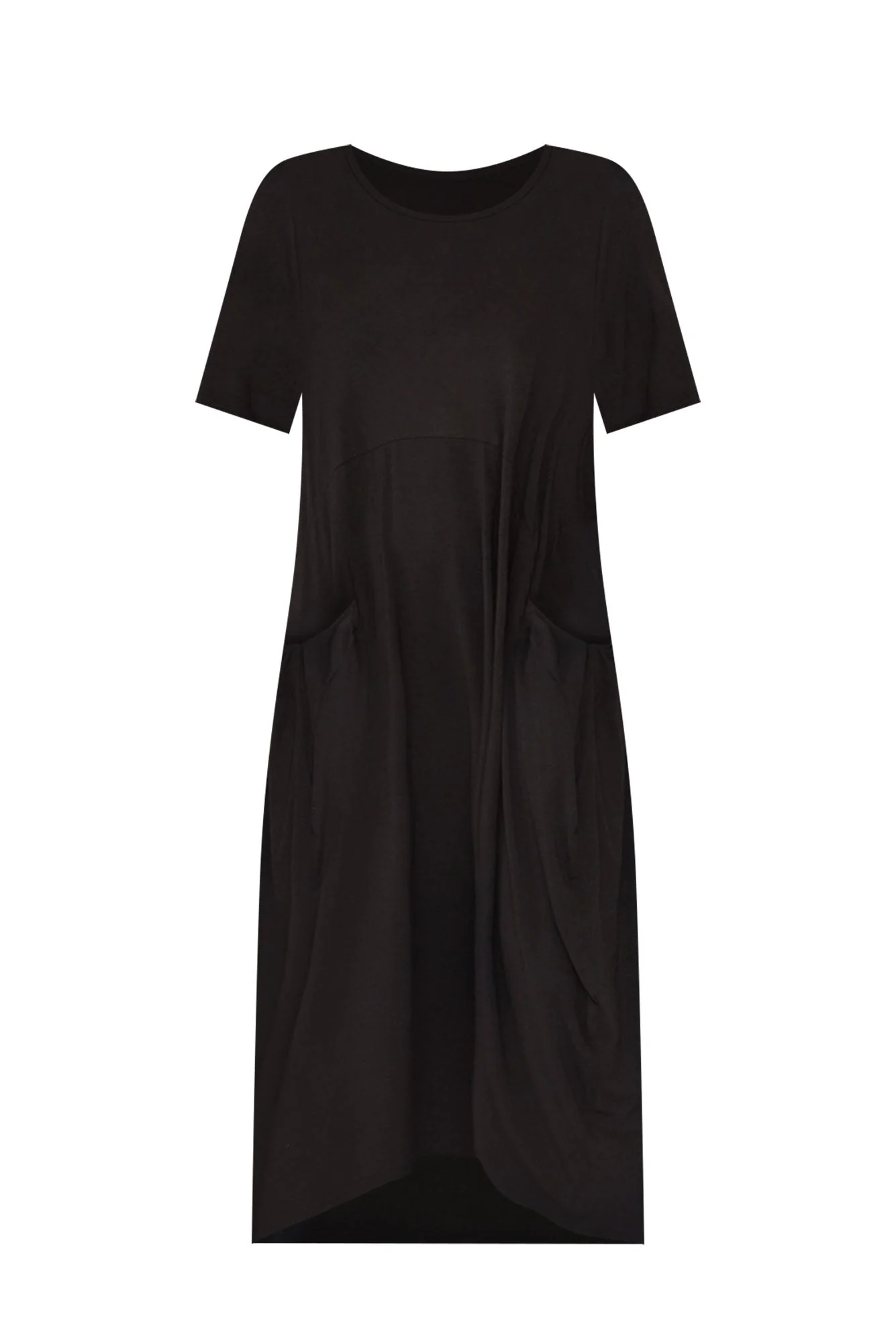 Samiya Black Bamboo Dress