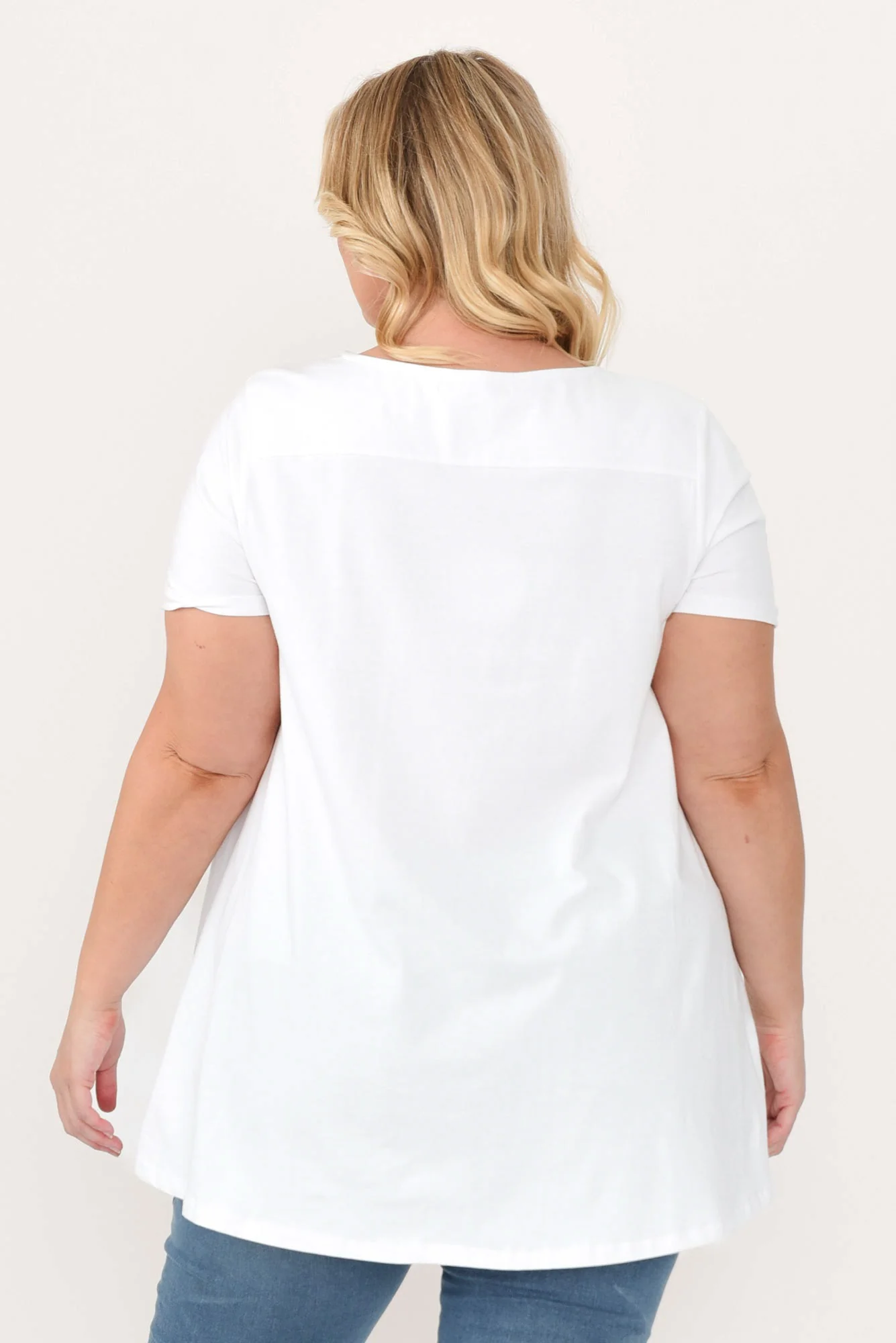 Montreal White Cotton Tee