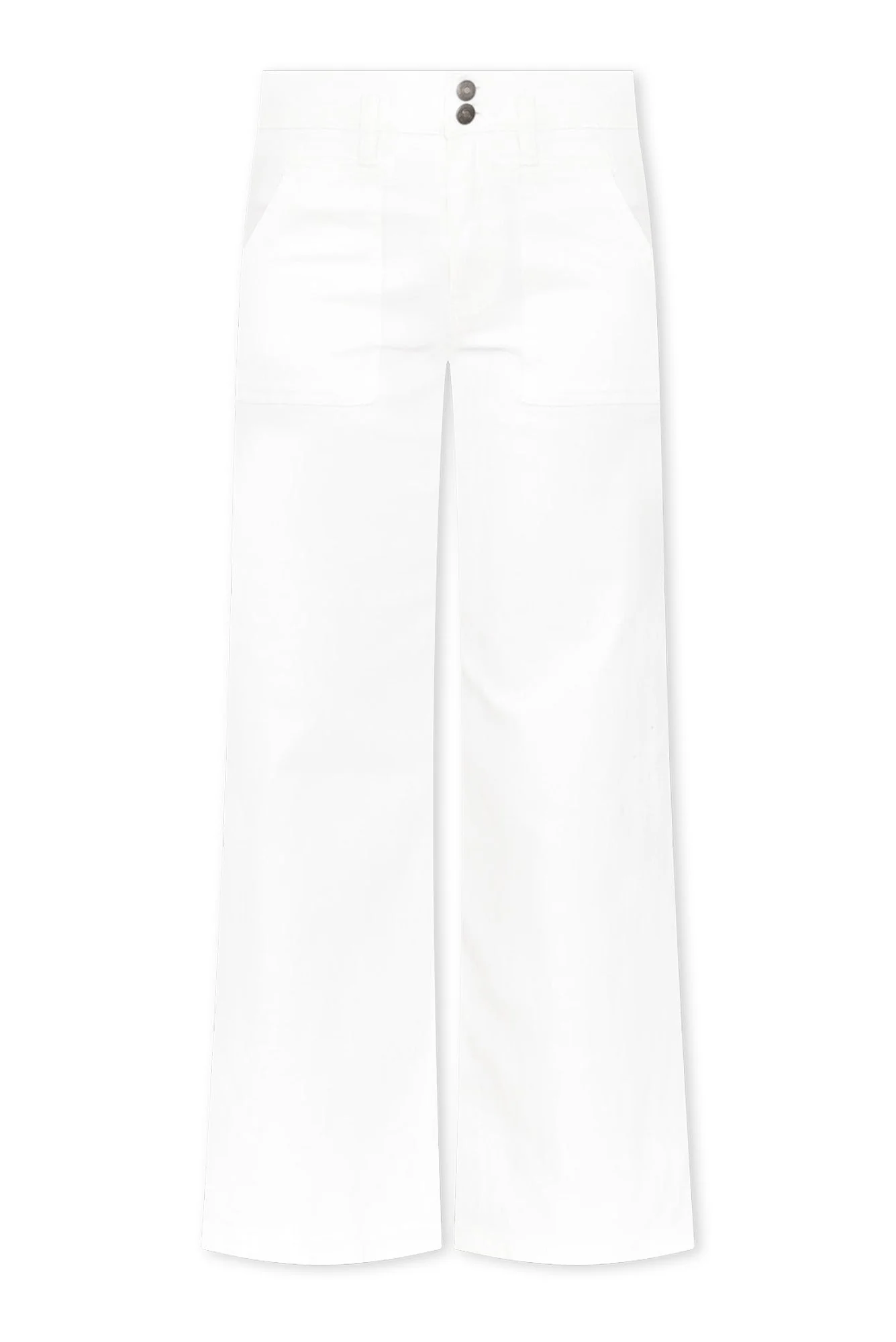 Orwell White Wide Leg Jeans