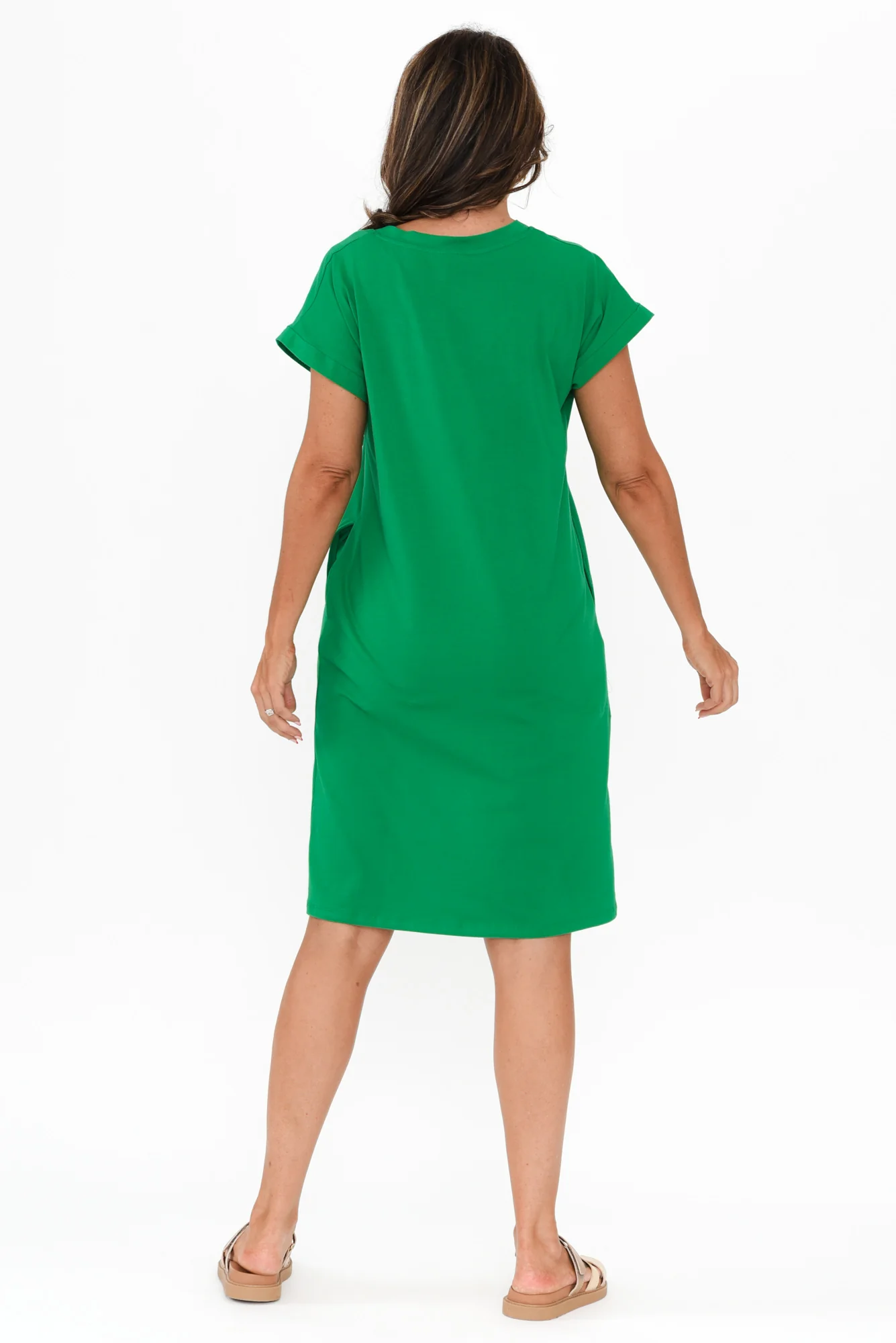 Zena Green T-Shirt Dress