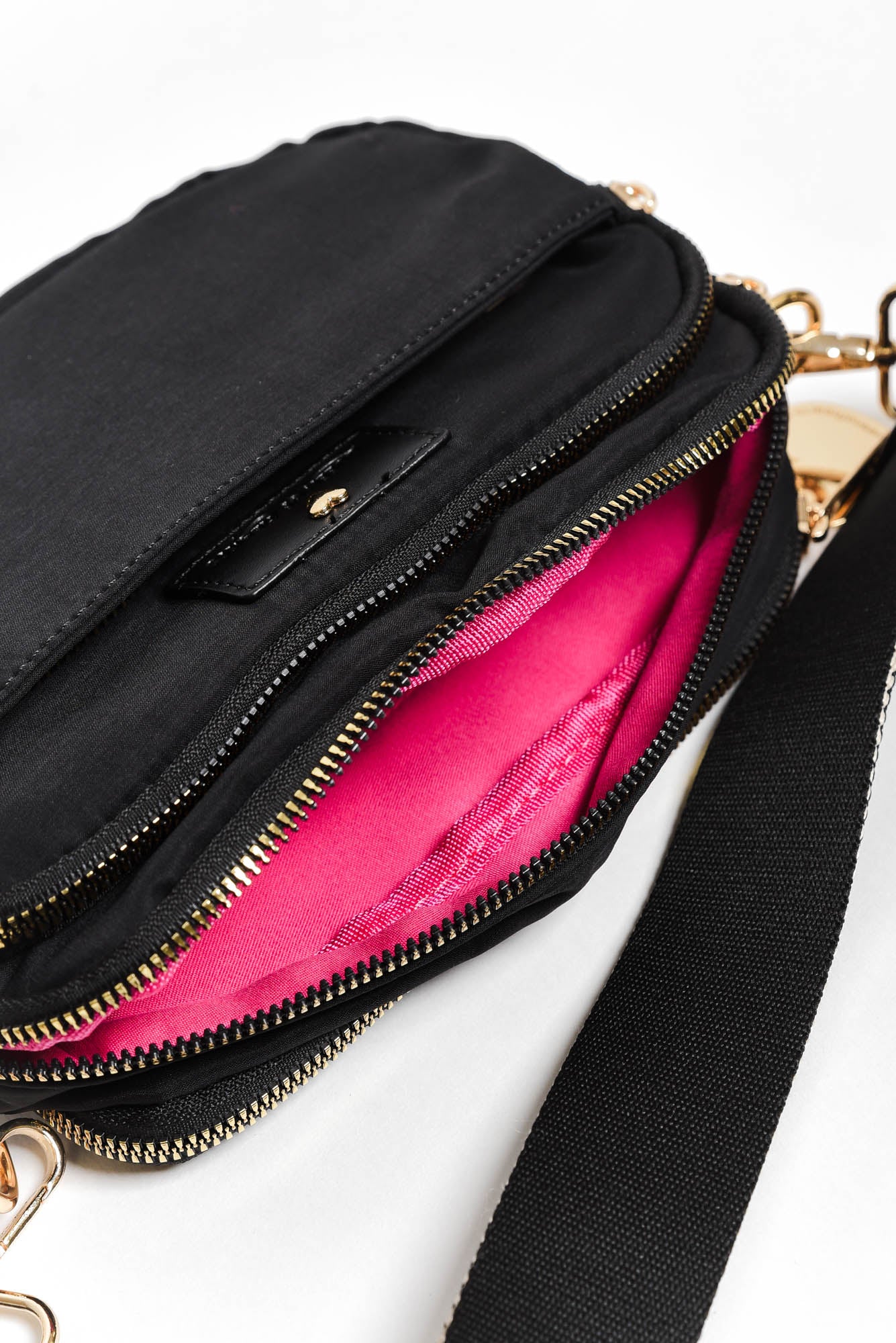 Anne Black Crossbody Bag