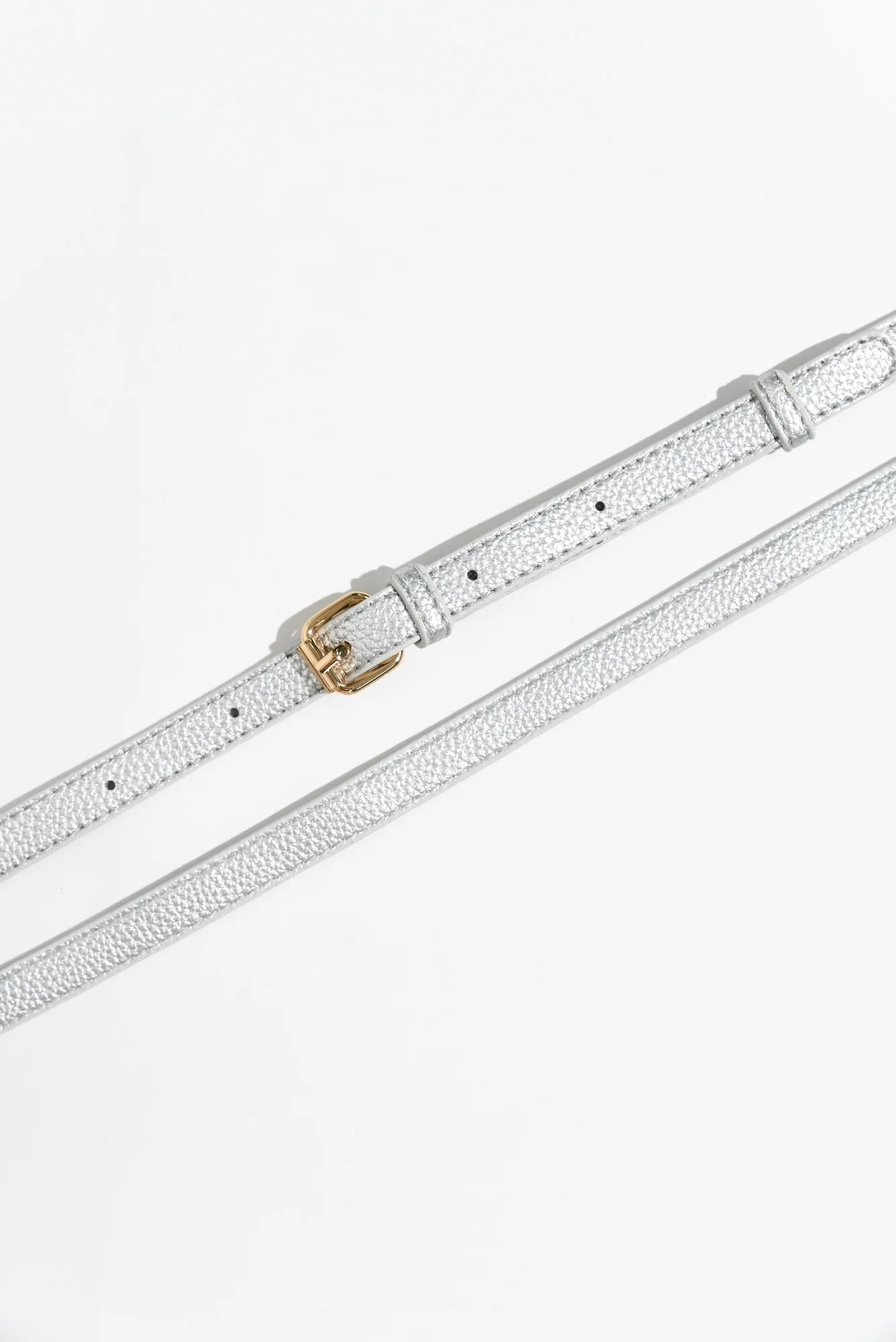 Indira Silver Bag Strap