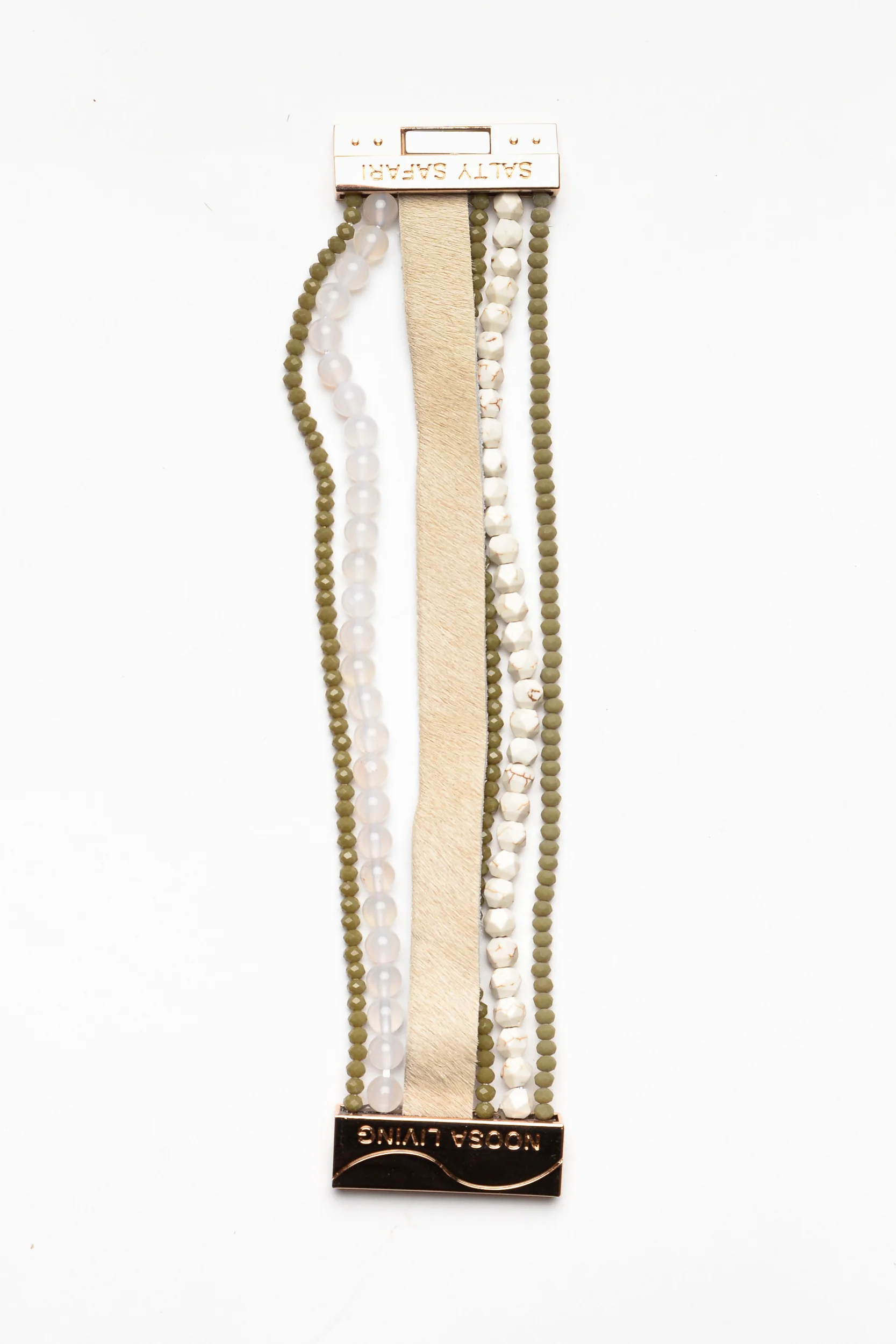 Boheme St Barts Khaki Cuff Bracelet